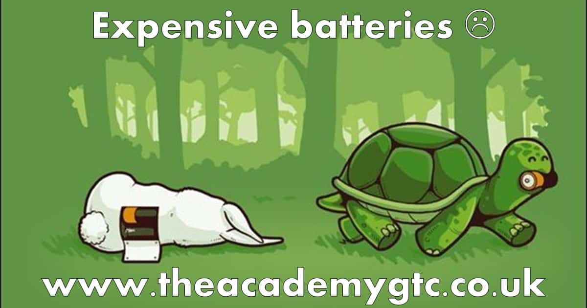 Expensive batteries :(