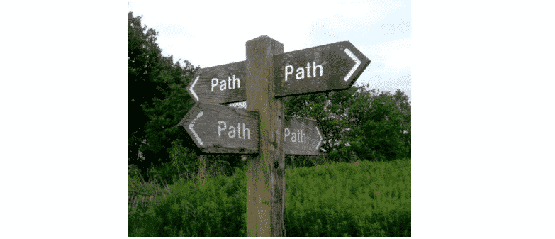 The path……….
