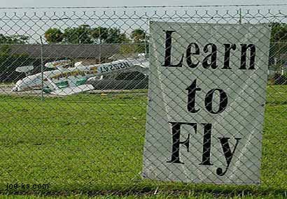How you learn to fly