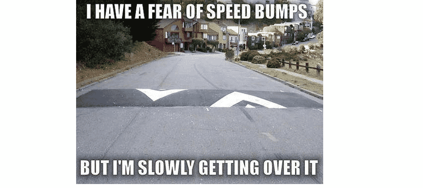 Speed bump?