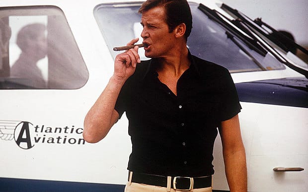 She knew Roger Moore