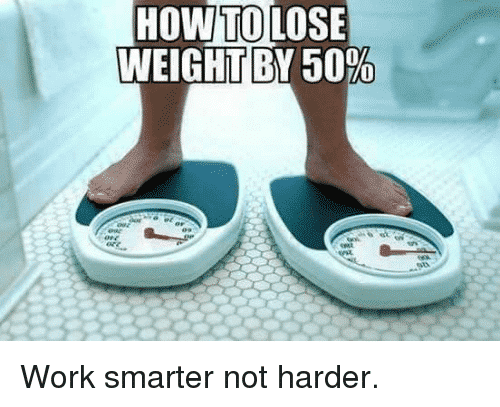 Here’s how to lose weight