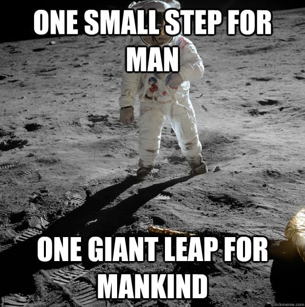 Or a giant leap?