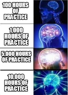 How many hours have you done it for? [<1?]
