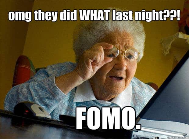How to deal with FOMO? [You, kinda, can’t]
 | RISE Macclesfield | Group Personal Training gym weight loss programmes