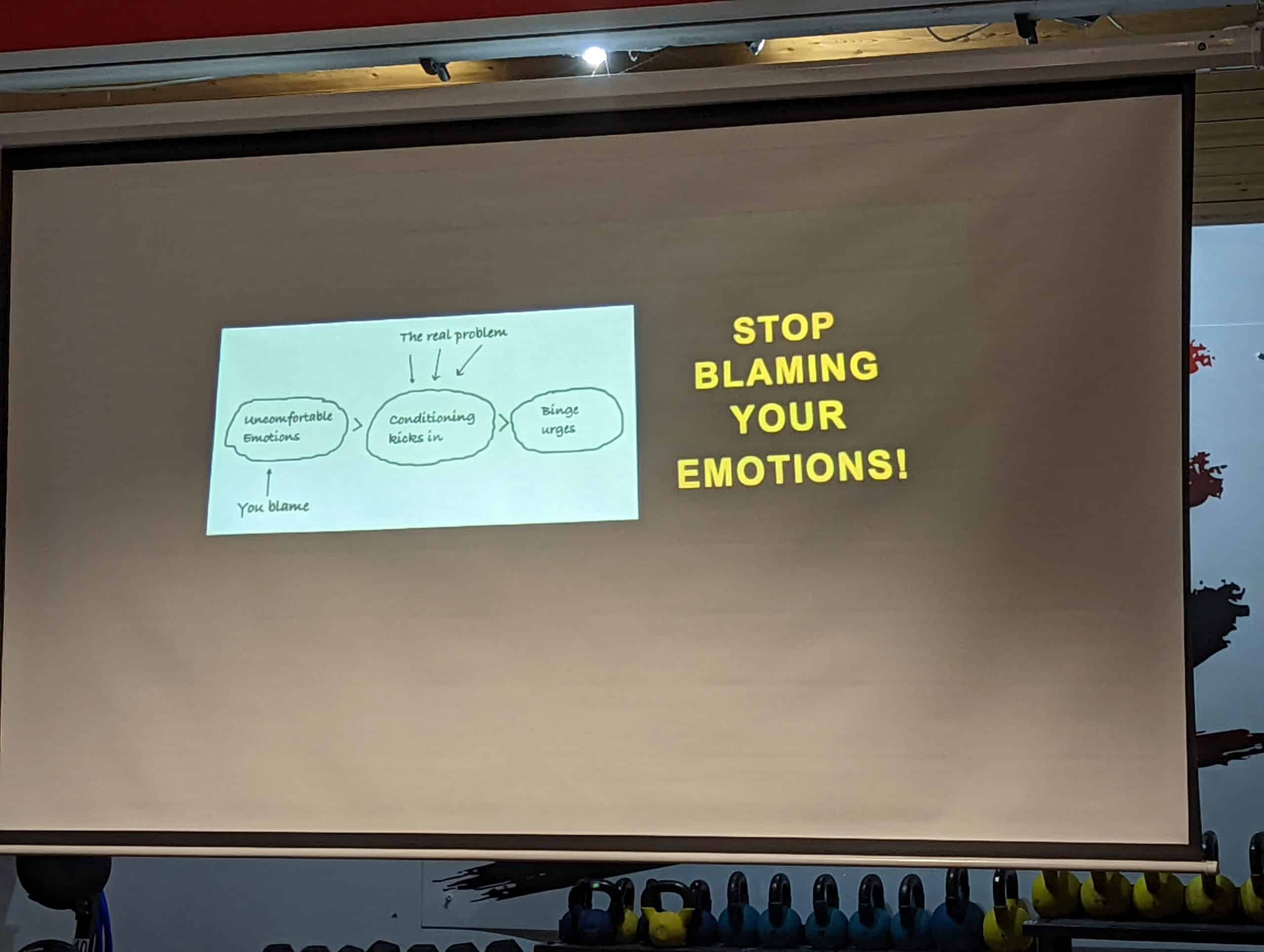 Stop blaming your emotions | RISE Macclesfield | Group Personal Training gym weight loss programmes