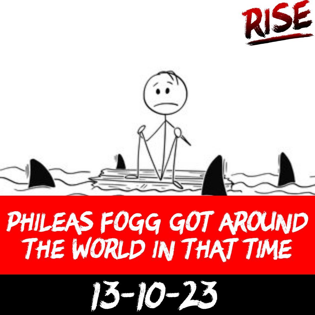 Phileas Fogg got around the world in that time | RISE Macclesfield | Group Personal Training gym weight loss programmes