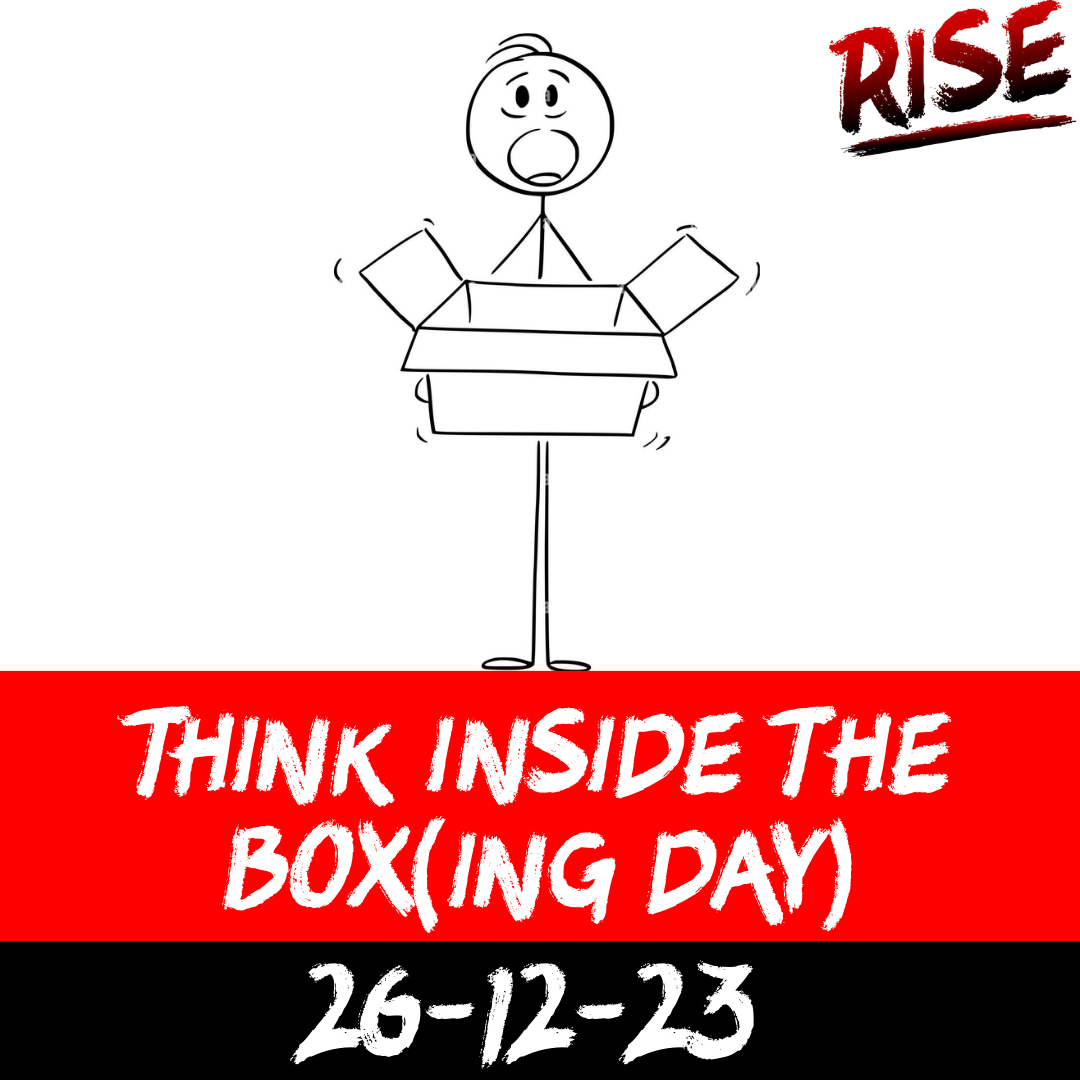 Think INSIDE the Box(ing Day)
 | RISE Macclesfield | Group Personal Training gym weight loss programmes