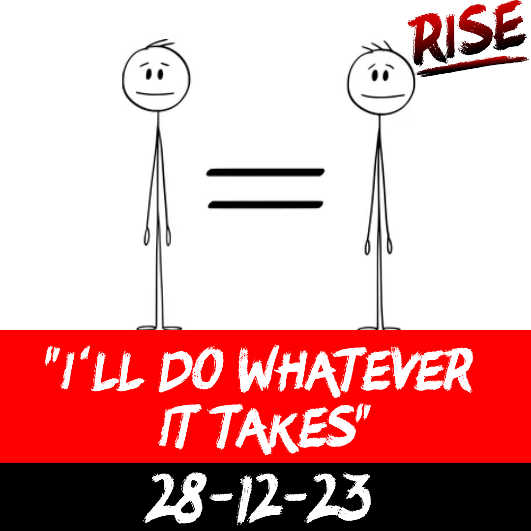 “I’ll do whatever it takes”
 | RISE Macclesfield | Group Personal Training gym weight loss programmes