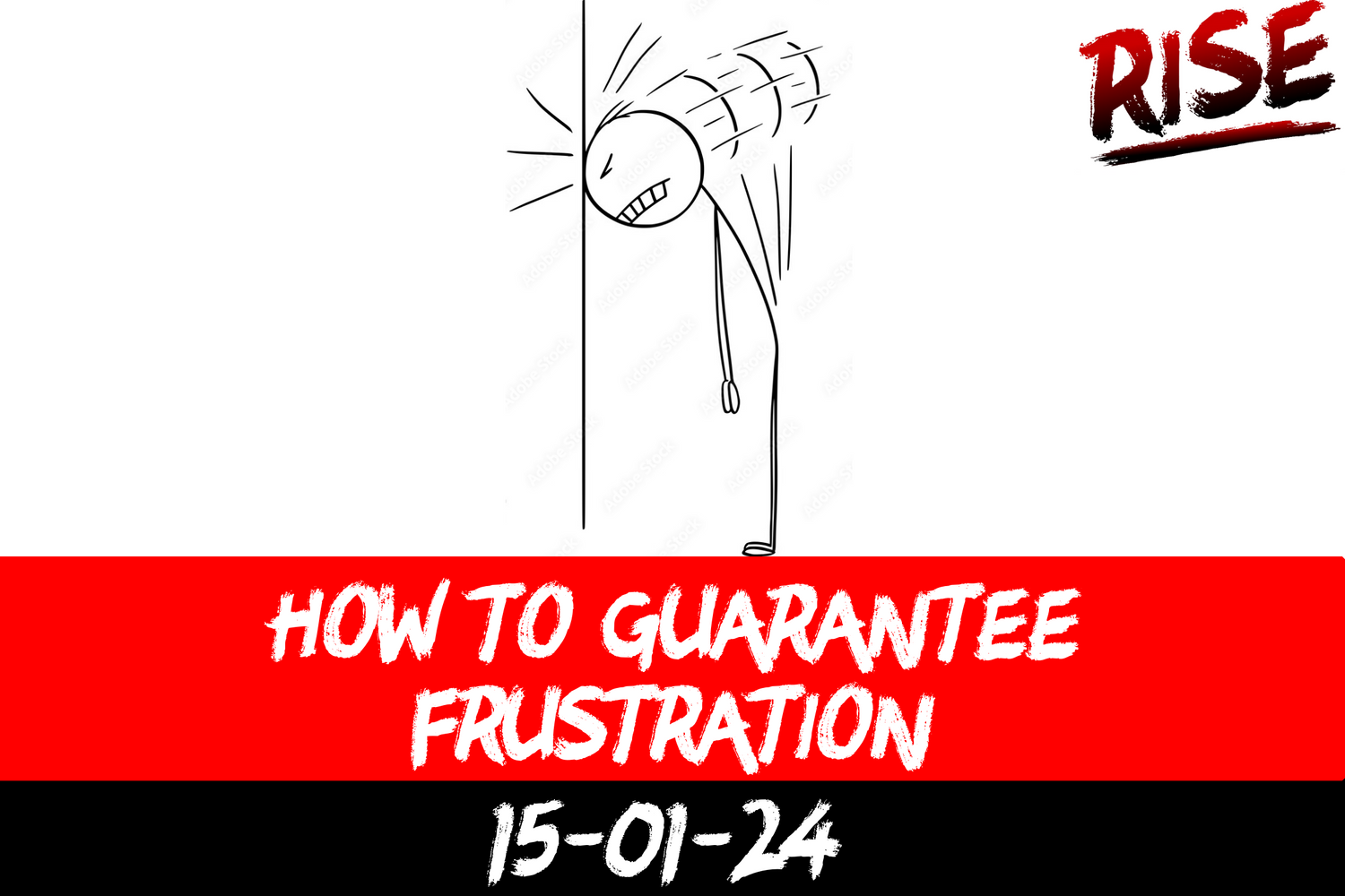 How to guarantee frustration
 | RISE Macclesfield | Group Personal Training gym weight loss programmes