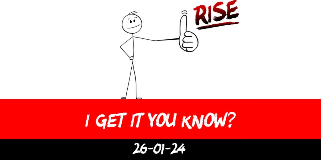 I get it you know? | RISE Macclesfield | Group Personal Training gym weight loss programmes