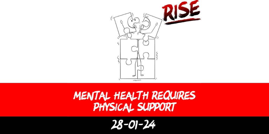 Mental health requires physical support
 | RISE Macclesfield | Group Personal Training gym weight loss programmes