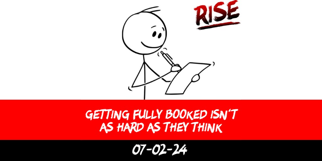 Getting fully booked isn’t as hard as they think | RISE Macclesfield | Group Personal Training gym weight loss programmes