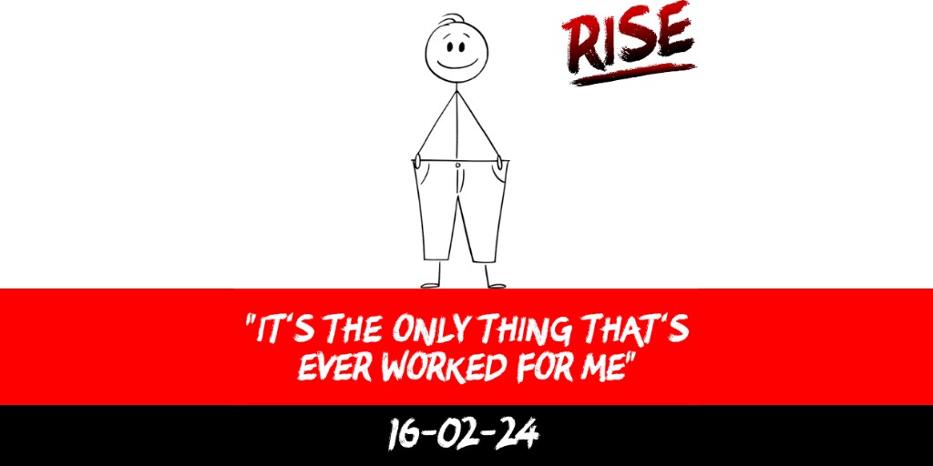 It’s the only thing that’s ever worked for me
 | RISE Macclesfield | Group Personal Training gym weight loss programmes