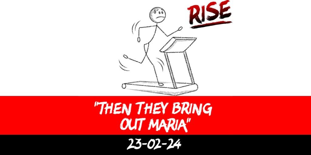 “Then they bring out Maria”
 | RISE Macclesfield | Group Personal Training gym weight loss programmes