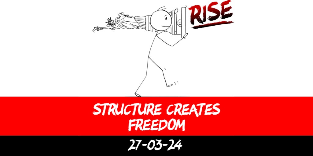 Structure creates freedom
 | RISE Macclesfield | Group Personal Training gym weight loss programmes