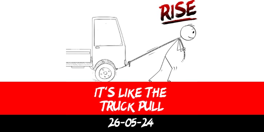 It’s like the truck pull
 | RISE Macclesfield | Group Personal Training gym weight loss programmes